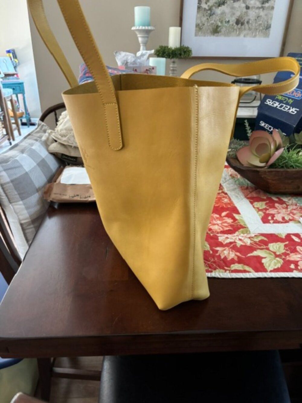 Ecodunia Leather Tote - Picture 3 of 4